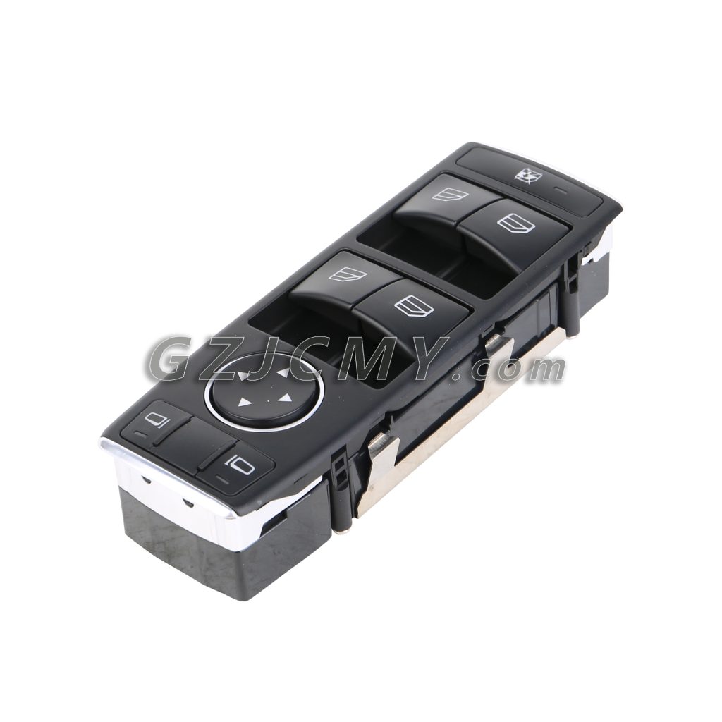 #146 Front Left Glass Lifter Switch Black For Mercedes-Benz W166 W176 CLA200 ML350 1669054300