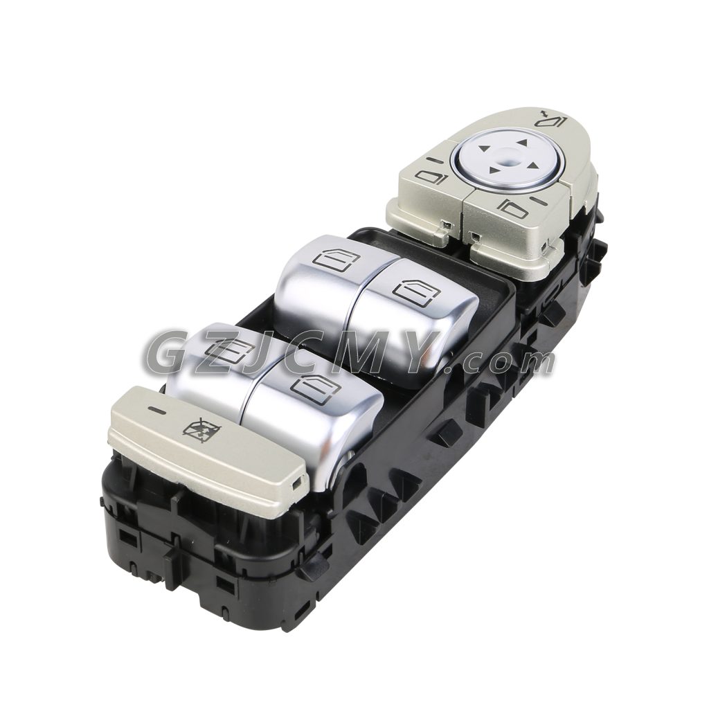 #158 Front Glass Lifter Switch Black For Mercedes-Benz W205 W253 C200 GLC300 2059056811-2