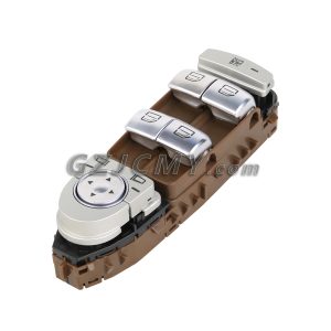 #163 Electric Glass Lifter Switch Brown For Mercedes-Benz W205 W253 C260L GLC300 2139050000