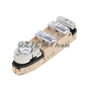 #167 Electric Glass Lifter Switch Cream-coloured For Mercedes-Benz W213 W257 E350 CLS300 2139054803-2