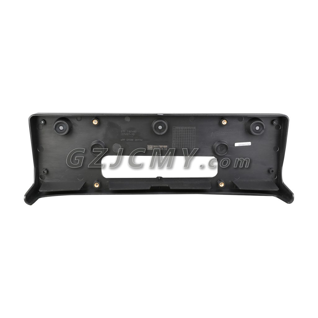 #864 Front License plate cover frame  For BMW F02 730 740  51117187480